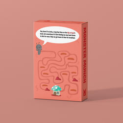 Monster Munch - Cereal Box Packaging - BACK Monster Munch - Cereal Box Packaging - BACK